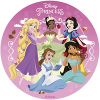 Piccolo Disco Principesse Disney (15,5 cm) - Commestibile