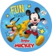 Piccolo Disco Mickey  (15,5 cm) - Commestibile - senza E171. n°1