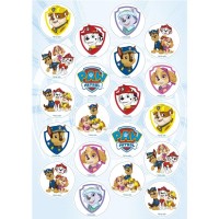 20 Mini Dischi Paw Patrol - Commestibile
