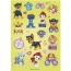 15 Stickers Paw Patrol - Commestibile