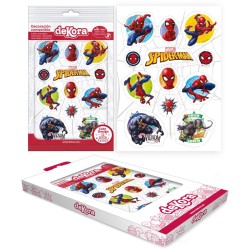 12 Stickers Spiderman - Commestibile. n2