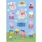 13 Stickers Peppa Pig - Commestibile - senza E171 images:#0