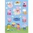 13 Stickers Peppa Pig - Commestibile