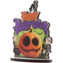 Cake Topper Happy Halloween - 12, 5 cm. n1