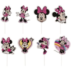 16 decorazioni per torta Minnie