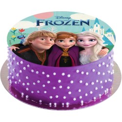 Disco Frozen (20 cm) - Commestibile. n1