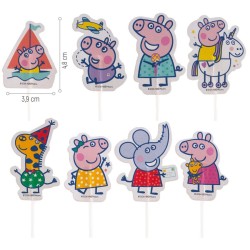 16 toppers per torta Peppa Pig. n°1