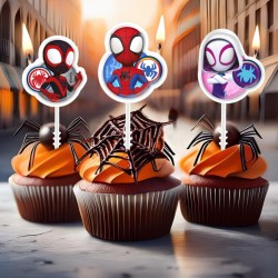 4 candeline di compleanno 2D di Spidey. n1