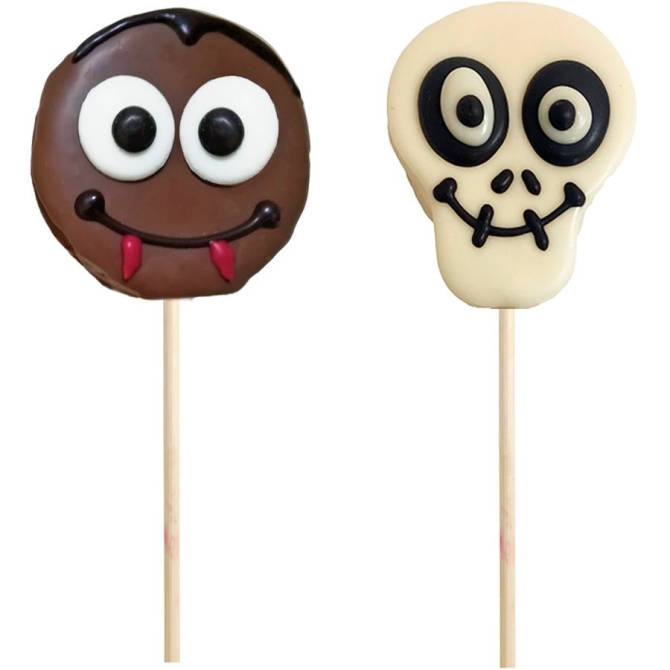 Lecca lecca di Halloween - Cioccolato 