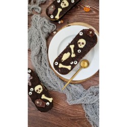 4 assortimenti di Halloween Teschio  /  Ossa - Cioccolato. n4