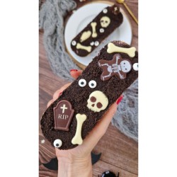 4 assortimenti di Halloween Teschio  /  Ossa - Cioccolato. n5