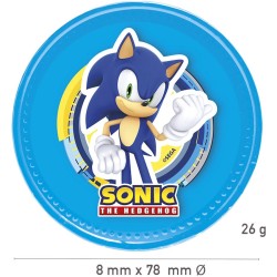 1 moneta di cioccolato grande  Sonic   7, 7 cm. n2