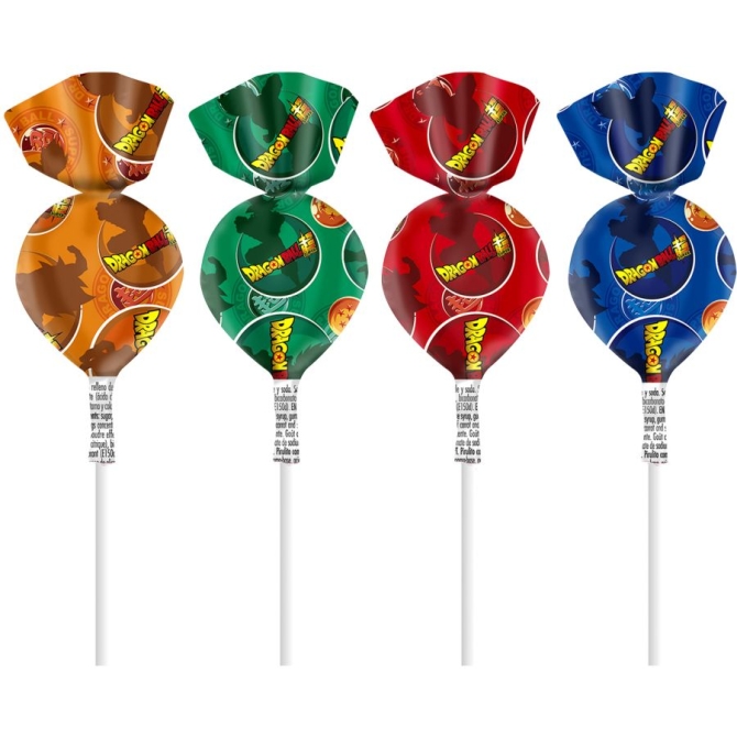 5 lecca lecca esplosivi alla cola - Dragon Ball 