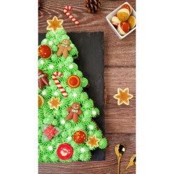 Assortimento di 3 scaglie di cioccolato bianco. n°9