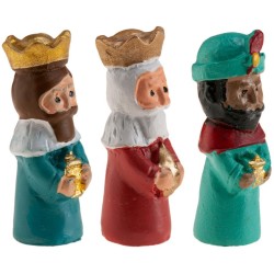 1 Fagiolo Re Magio colorato - 3-3, 5 cm - Ceramica. n°1