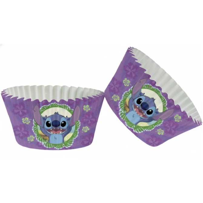 25 pirottini per cupcake � 5 cm - Stitch 
