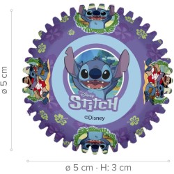 25 pirottini per cupcake � 5 cm - Stitch. n�2
