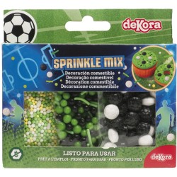 Mix di zuccherini colorati per calcio - 70 g. n°4