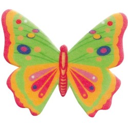 10 Farfalle Multicolori in Ostia � 4 cm. n�2