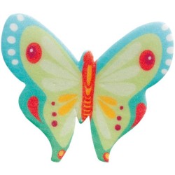 10 Farfalle Multicolori in Ostia � 4 cm. n�4