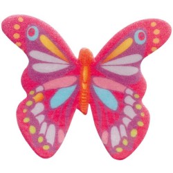 10 Farfalle Multicolori in Ostia � 4 cm. n�8