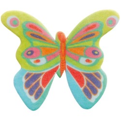 10 Farfalle Multicolori in Ostia � 4 cm. n�9
