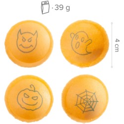 Confezione di Pica-Pīk Aspri UFOs Halloween Tattoo 39 g. n°4