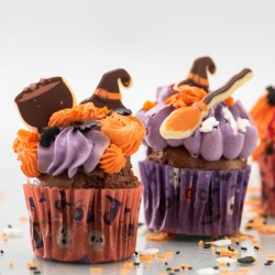7 decorazioni di Halloween in cioccolato bianco. n�2