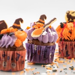 7 decorazioni di Halloween in cioccolato bianco. n�3
