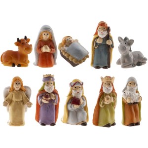 1 Statuetta di Betlemme per King Cake � 3 cm � Realizzata in resina