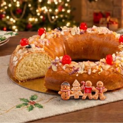 1 Statuetta di omino di pan di zenzero (2D) per King Cake � 3 cm � Plastica. n�1