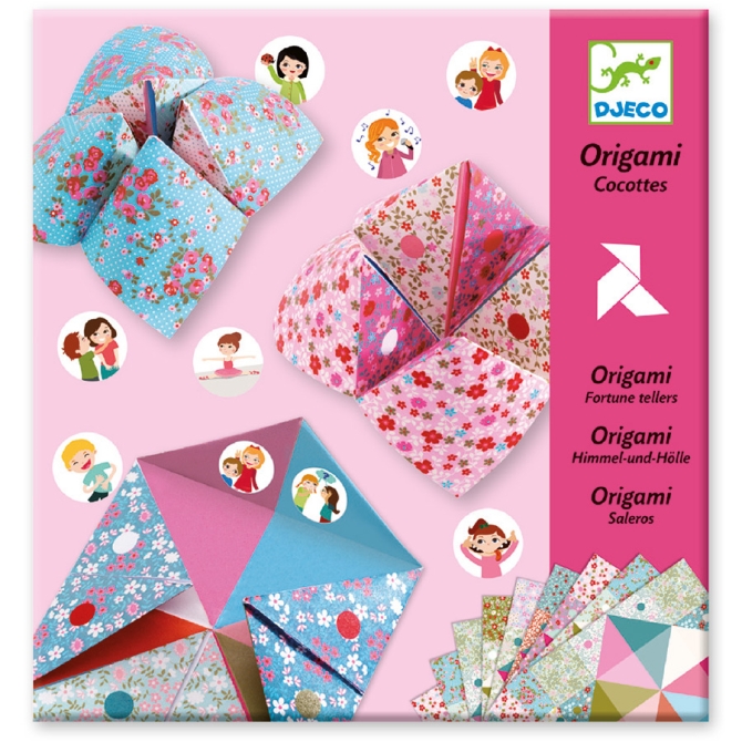 Kit Origami - Origami Indovino (per Ragazze) 