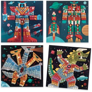 Set di mosaici - Battaglia spaziale