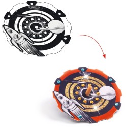 Kit con 2 trottole e 12 dischi Hypno Cosmos da metallizzare � fai da te. n�3