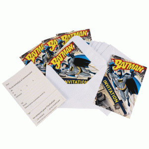 6 Inviti Batman Comics