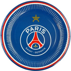 6 Piatti Calcio PSG