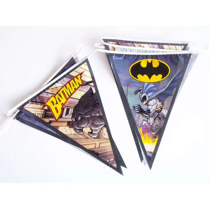 Ghirlanda bandierine Batman Comics (2, 70 m) 