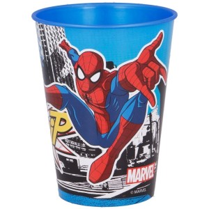 Bicchiere di plastica Spider-Man (26 cl)