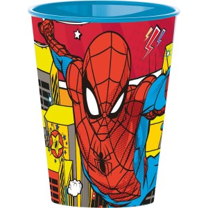 Bicchiere di plastica Spider-Man (26 cl)
