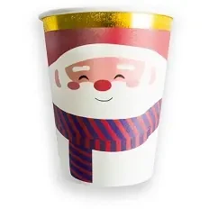 6 tazze di Babbo Natale 