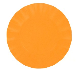 8 Piatti piccoli Compostabile Arancione