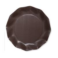 8 Piatti piccoli Compostabile Marron