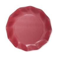 8 Piatti piccoli Compostabile Rosso