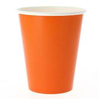 8 Bicchieri compostabili Arancioni