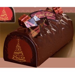 2 Estremit Tronchetto Albero arabeggiante (7, 7 cm) - Cioccolato. n1