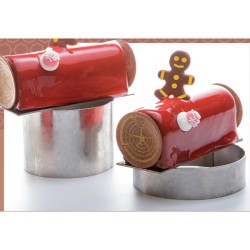 10 Piccole Forme Natale (3, 4 cm) - Cioccolato al latte. n1