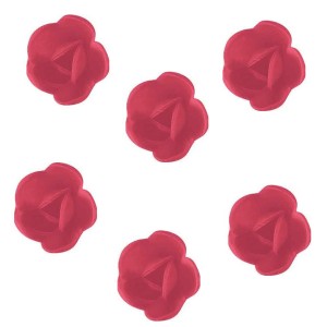 6 Rose Mini (3 cm) Azzimo - Sapore Fragola