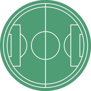 Disco Stadio di Calcio (Ø 21 cm) - Azimo
