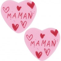 2 Cuori Maman (4,2 x 3,9 cm) - Azimo