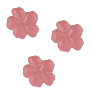 3 Mini Fiori Sakura (Ø 2,7 cm) - Cioccolato Bianco